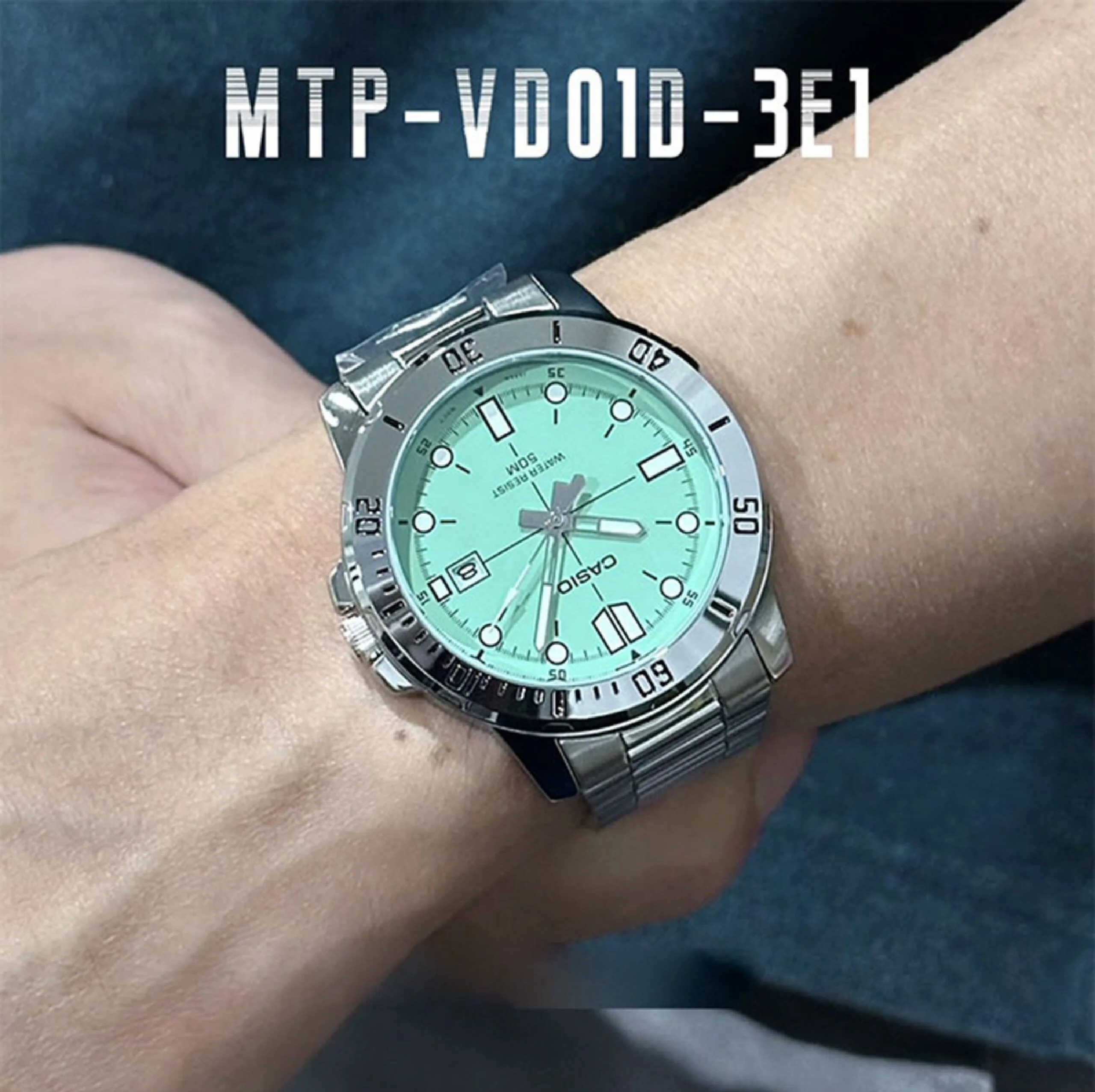 CASIO MTP-VD01D-3E1, наручные часы — дополнительное фото 4