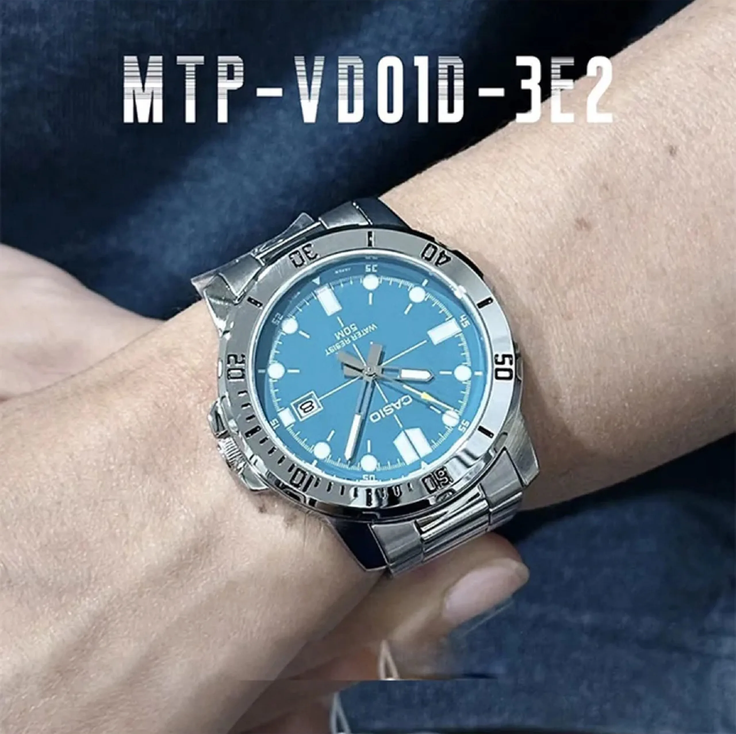 CASIO MTP-VD01D-3E2, наручные часы — дополнительное фото 4
