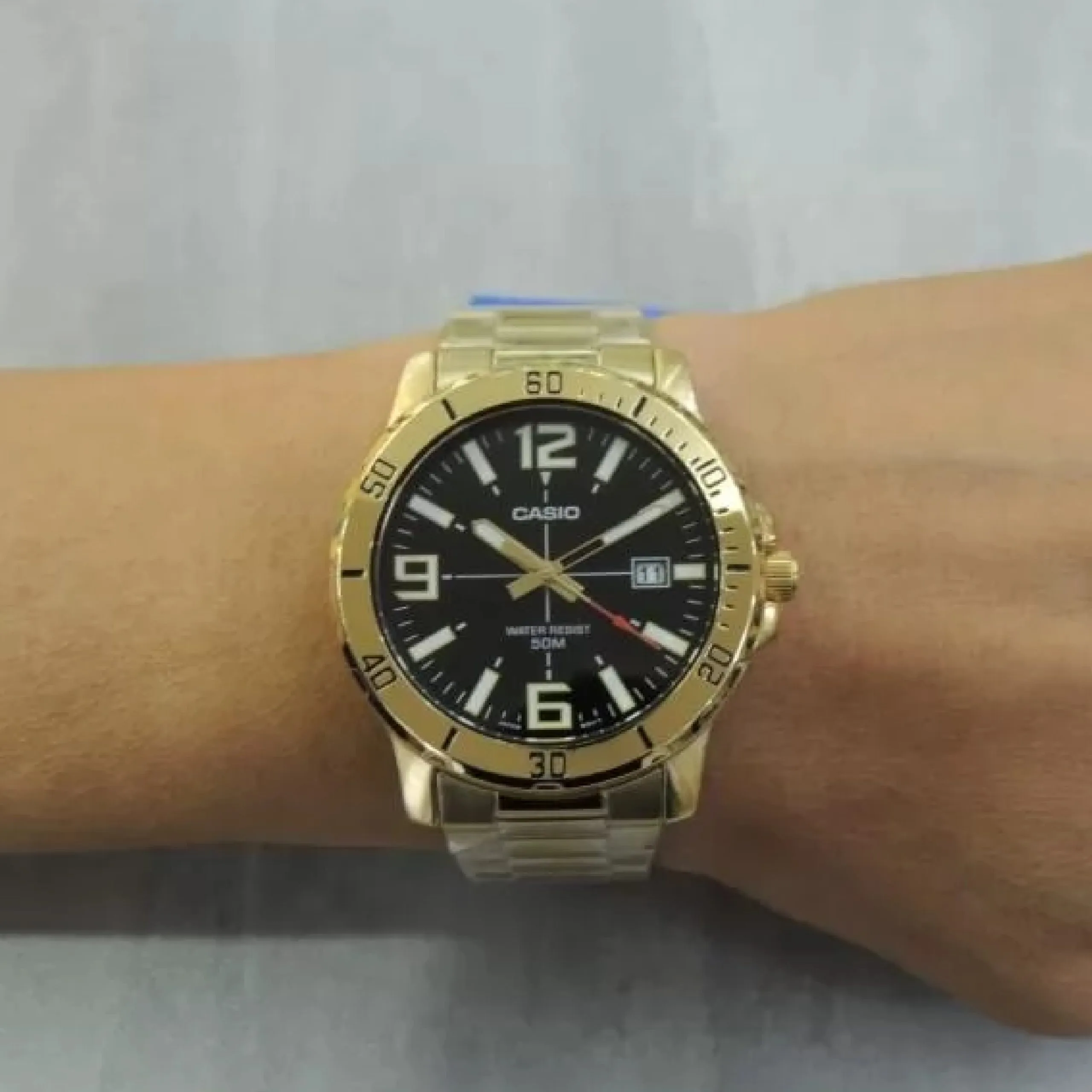 CASIO MTP-VD01G-1B, наручные часы — дополнительное фото 4