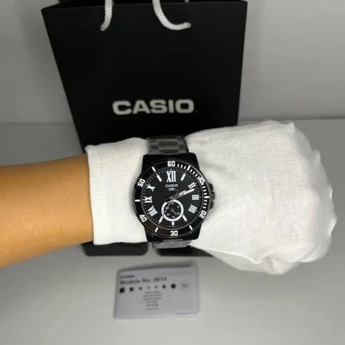 CASIO MTP-VD200B-1B, наручные часы — дополнительное фото 4
