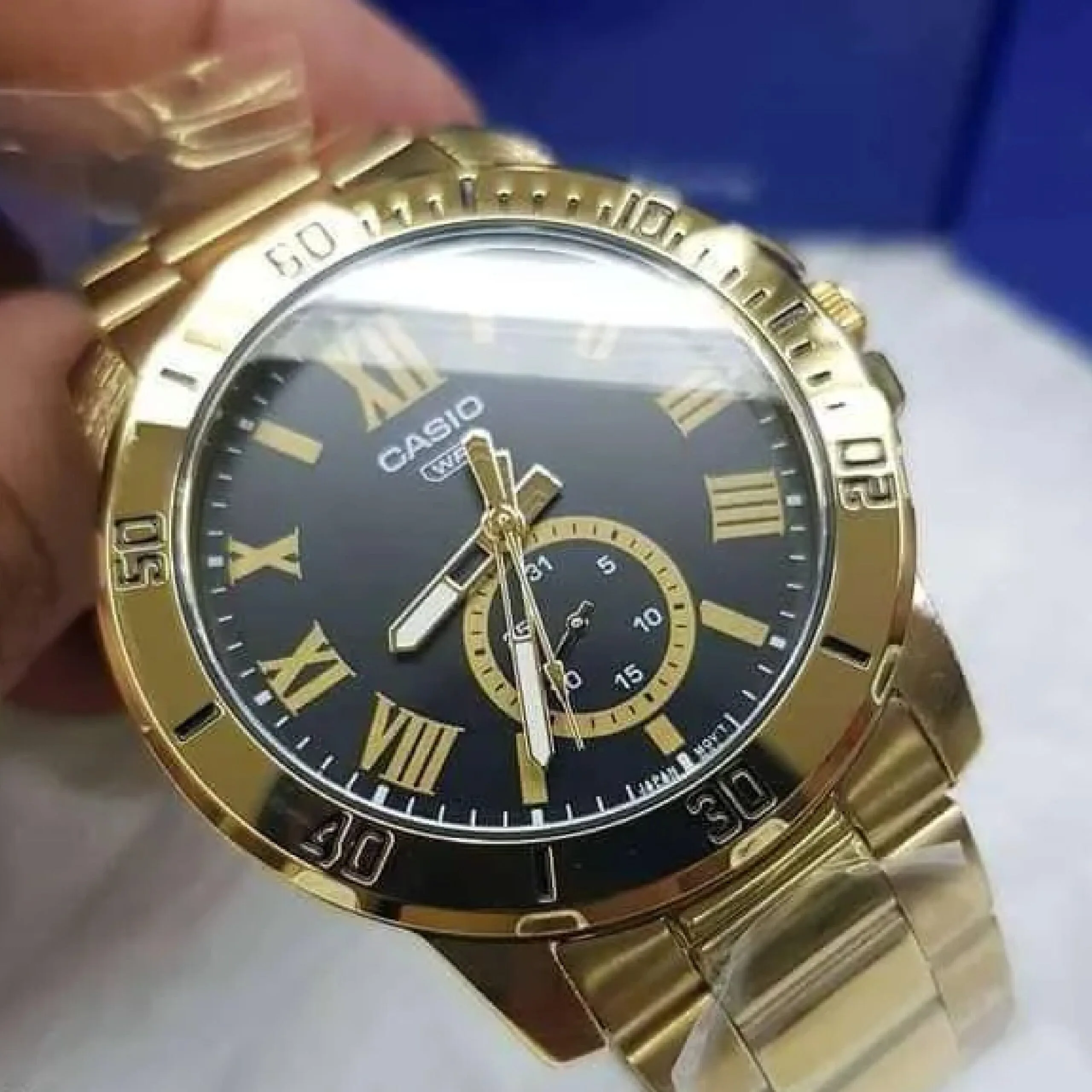 CASIO MTP-VD200G-1B, наручные часы — дополнительное фото 2