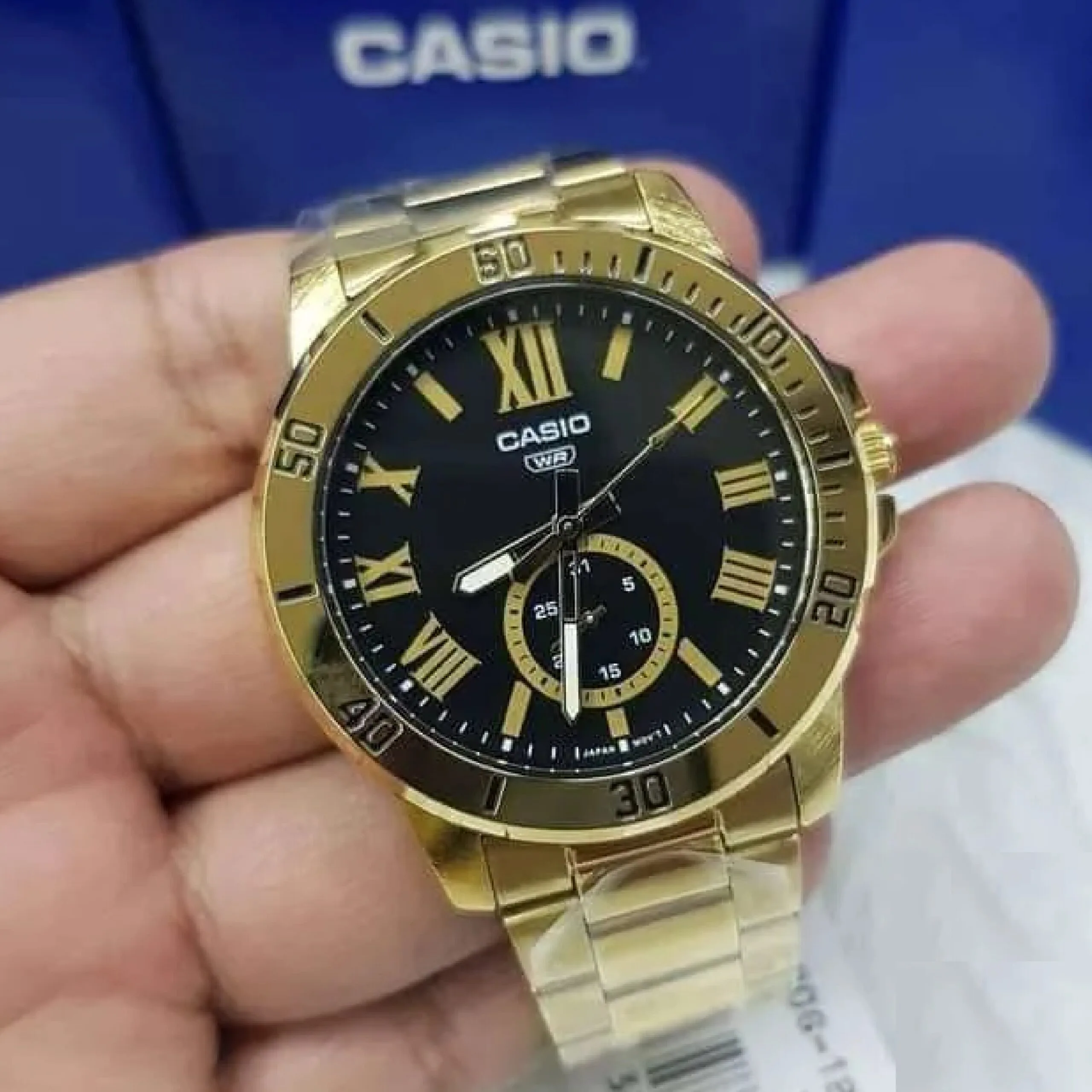 CASIO MTP-VD200G-1B, наручные часы — дополнительное фото 3