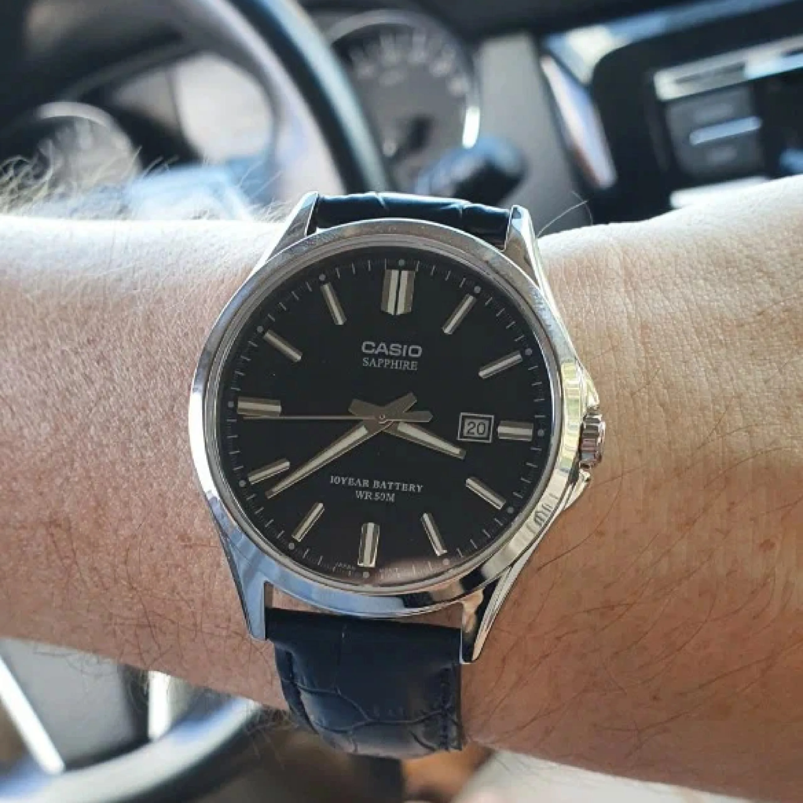CASIO MTS-100L-1A, наручные часы — дополнительное фото 4