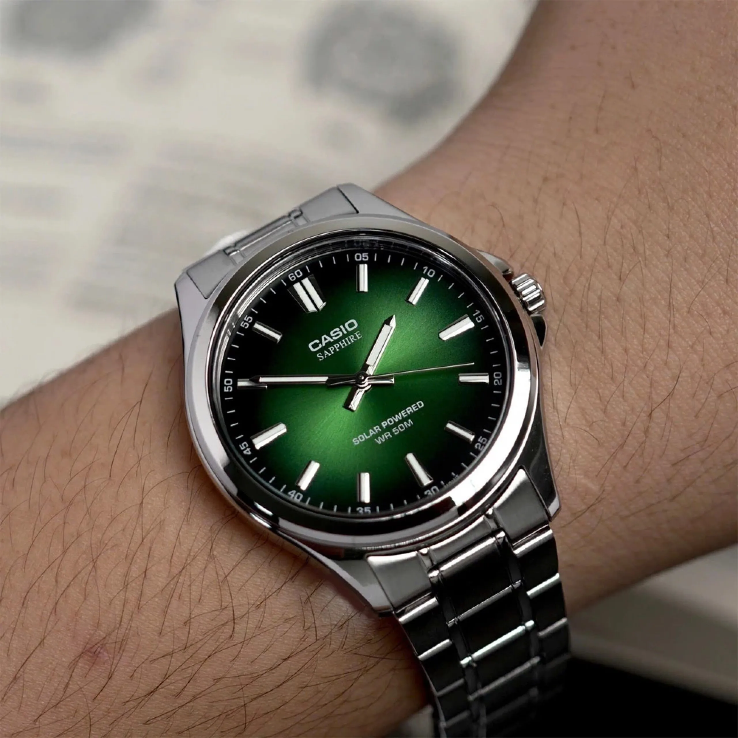 CASIO MTS-RS100D-3A, наручные часы — дополнительное фото 4