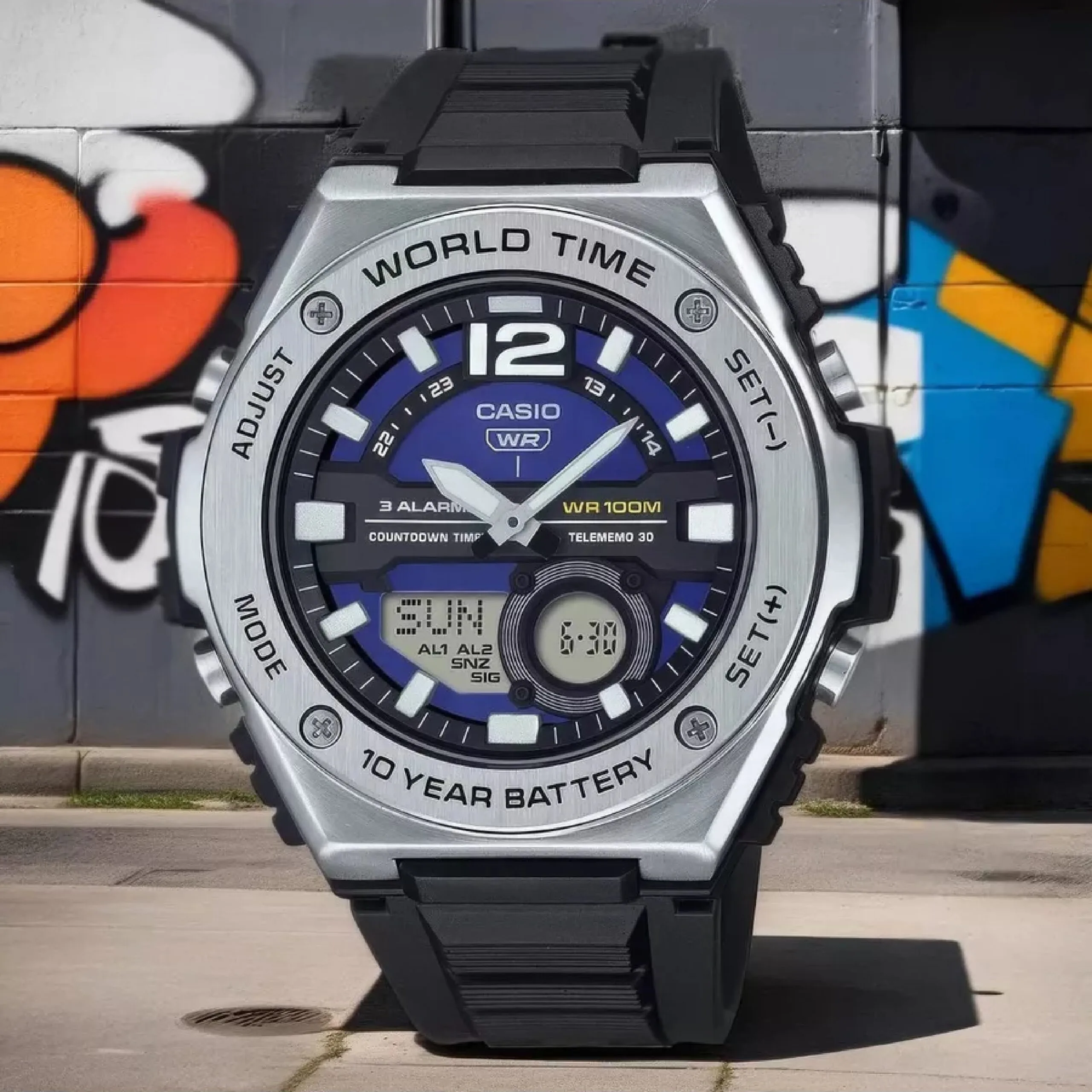 CASIO MWQ-100-2A, наручные часы — дополнительное фото 4