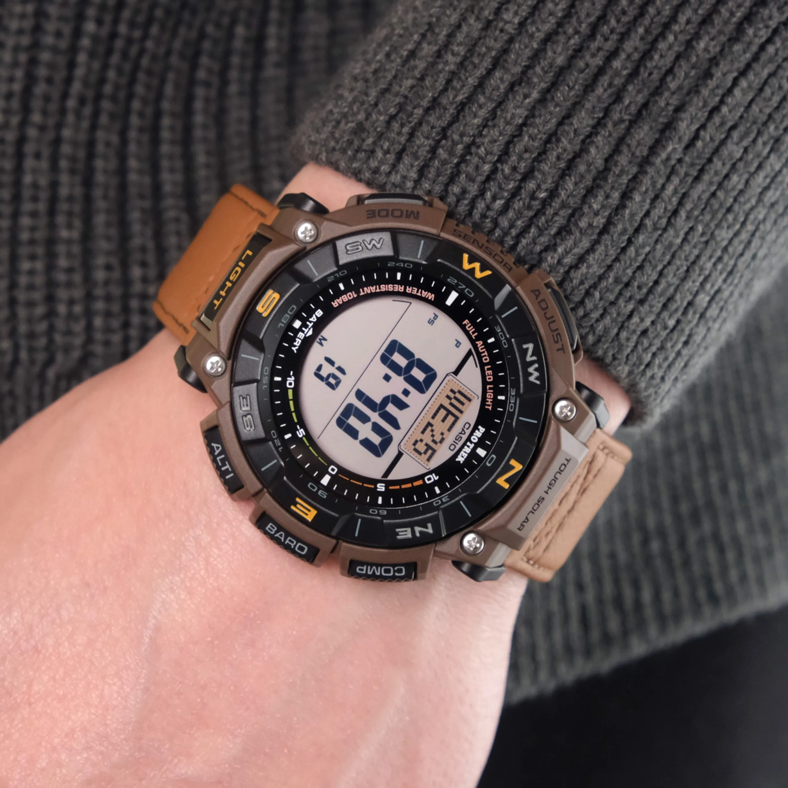 CASIO PRO TREK PRG-340L-5, наручные часы — дополнительное фото 4