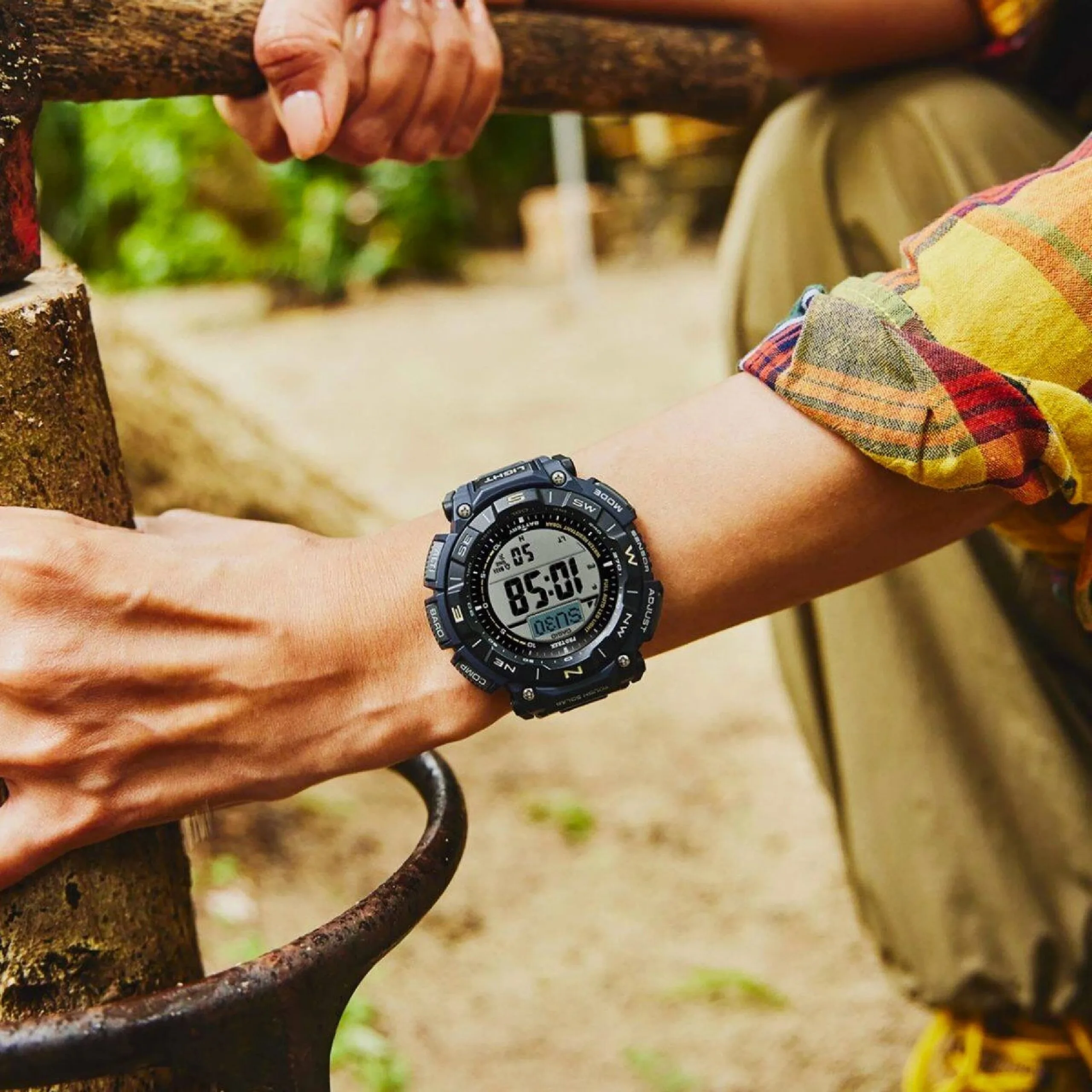 CASIO PRO TREK PRG-340SC-2, наручные часы — дополнительное фото 4