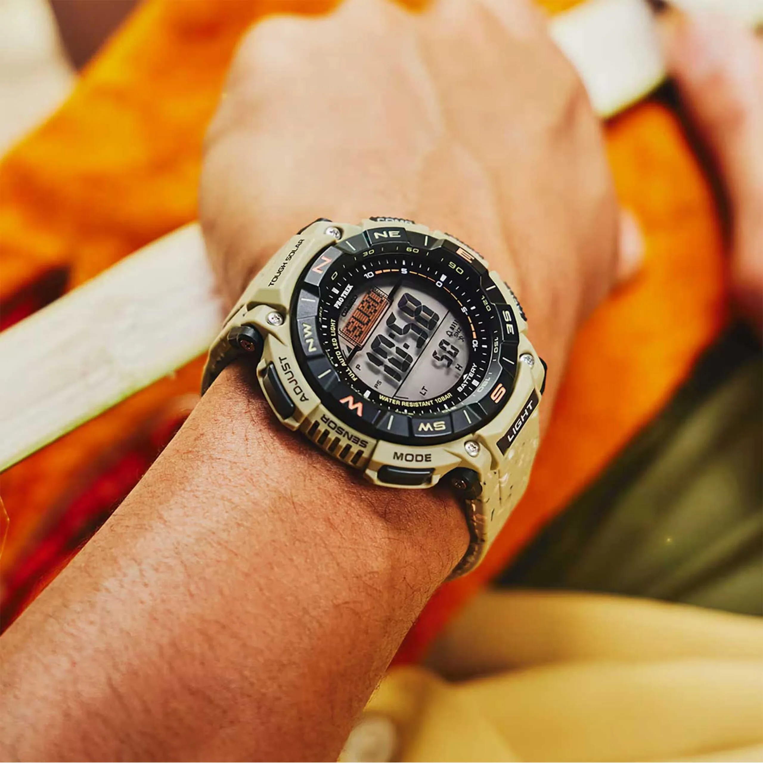 CASIO PRO TREK PRG-340SC-5, наручные часы — дополнительное фото 4