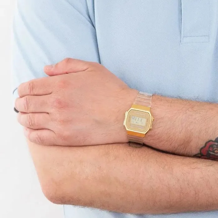 CASIO VINTAGE A-168XESG-9A, наручные часы — дополнительное фото 4