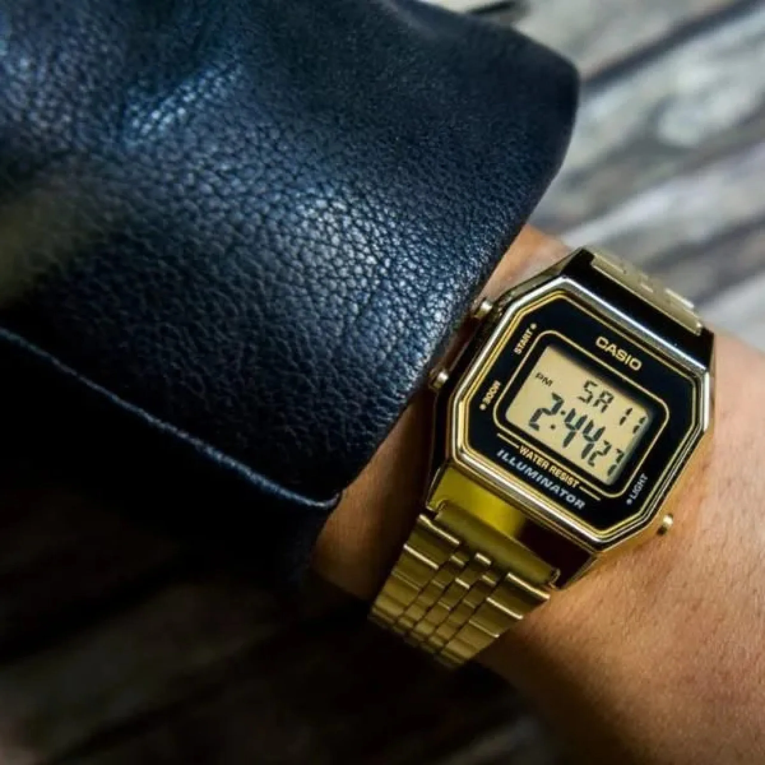 CASIO VINTAGE LA-680WGA-1, наручные часы — дополнительное фото 4