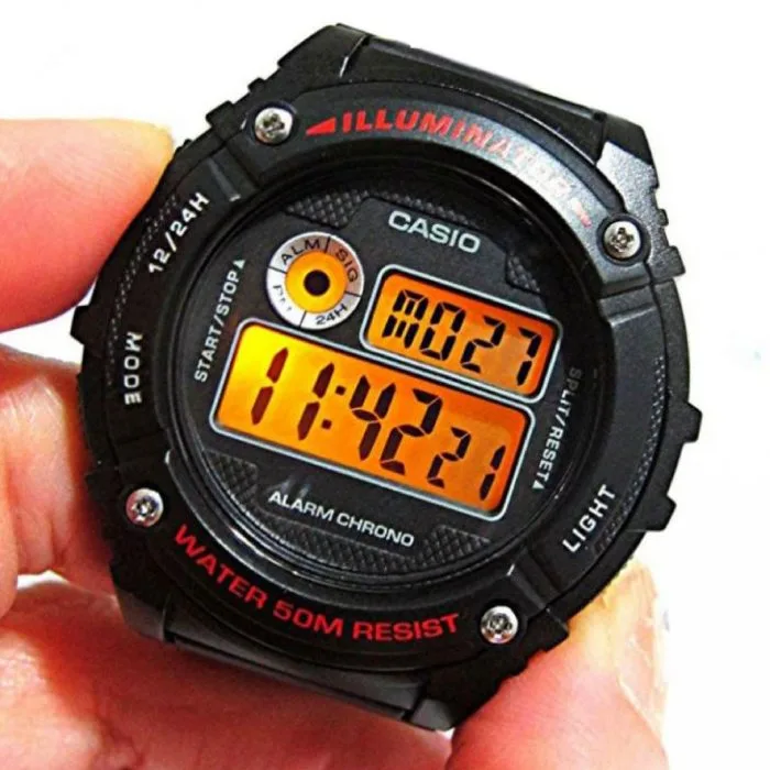 CASIO W-216H-1A, наручные часы — дополнительное фото 3