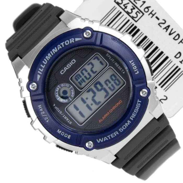 CASIO W-216H-2A, наручные часы — дополнительное фото 2