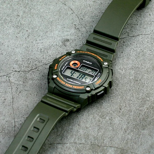 CASIO W-216H-3B, наручные часы — дополнительное фото 2