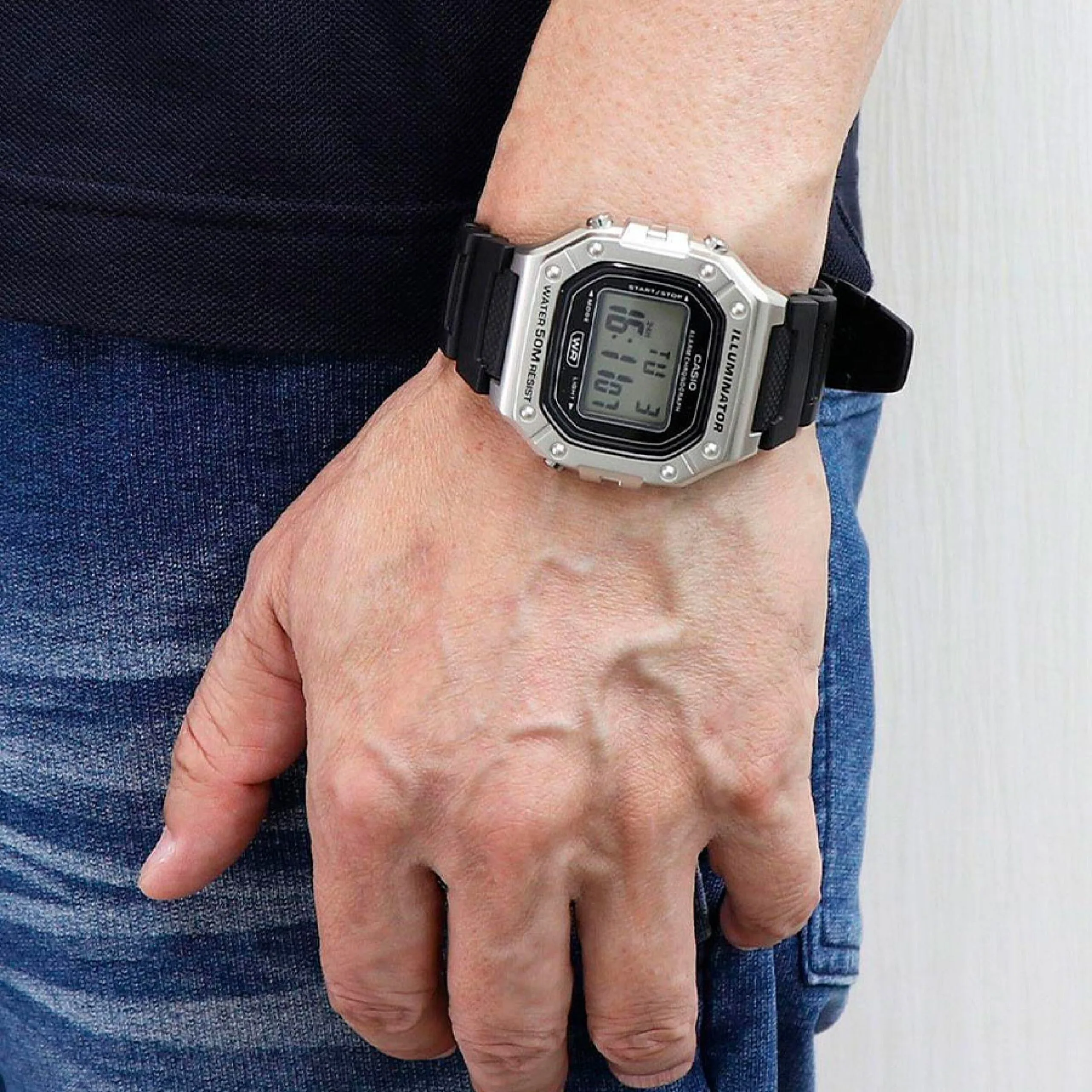 CASIO W-218HM-7A, наручные часы — дополнительное фото 4