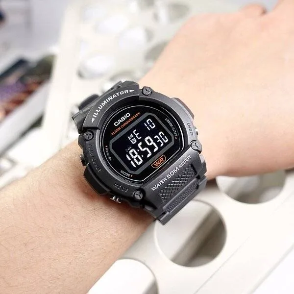 CASIO W-219H-8B, наручные часы — дополнительное фото 2