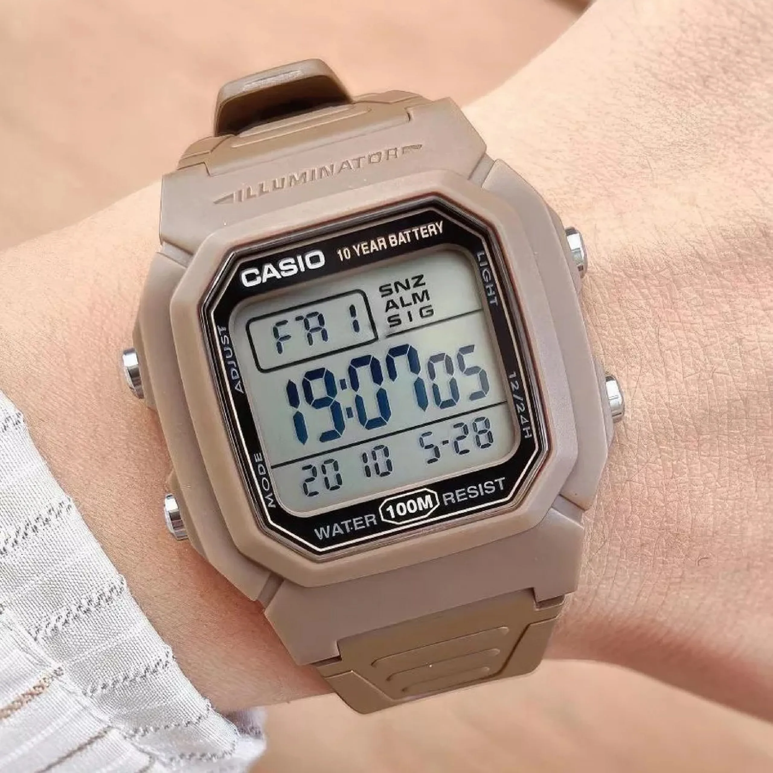 CASIO W-800H-5A, наручные часы — дополнительное фото 4