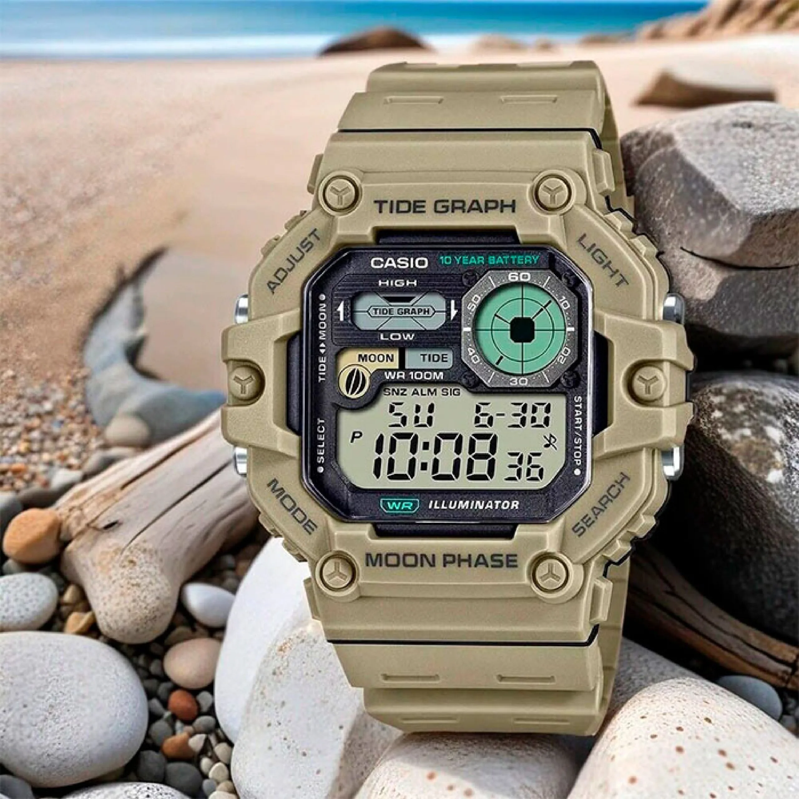 CASIO WS-1700H-5A, наручные часы — дополнительное фото 2