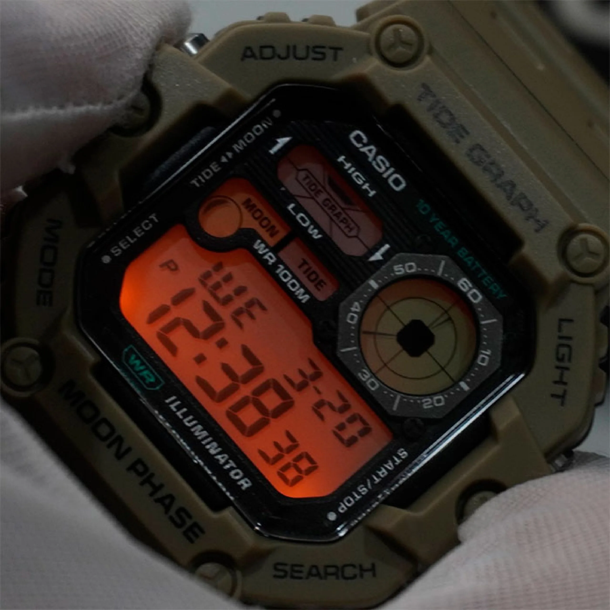 CASIO WS-1700H-5A, наручные часы — дополнительное фото 5